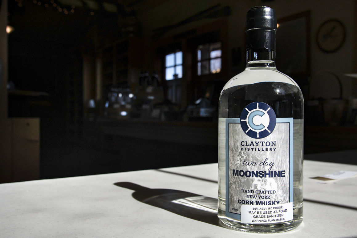Clayton business now bottling disinfectant